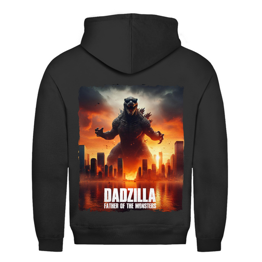 Hoodie Männer-Rückendruck Dadzilla