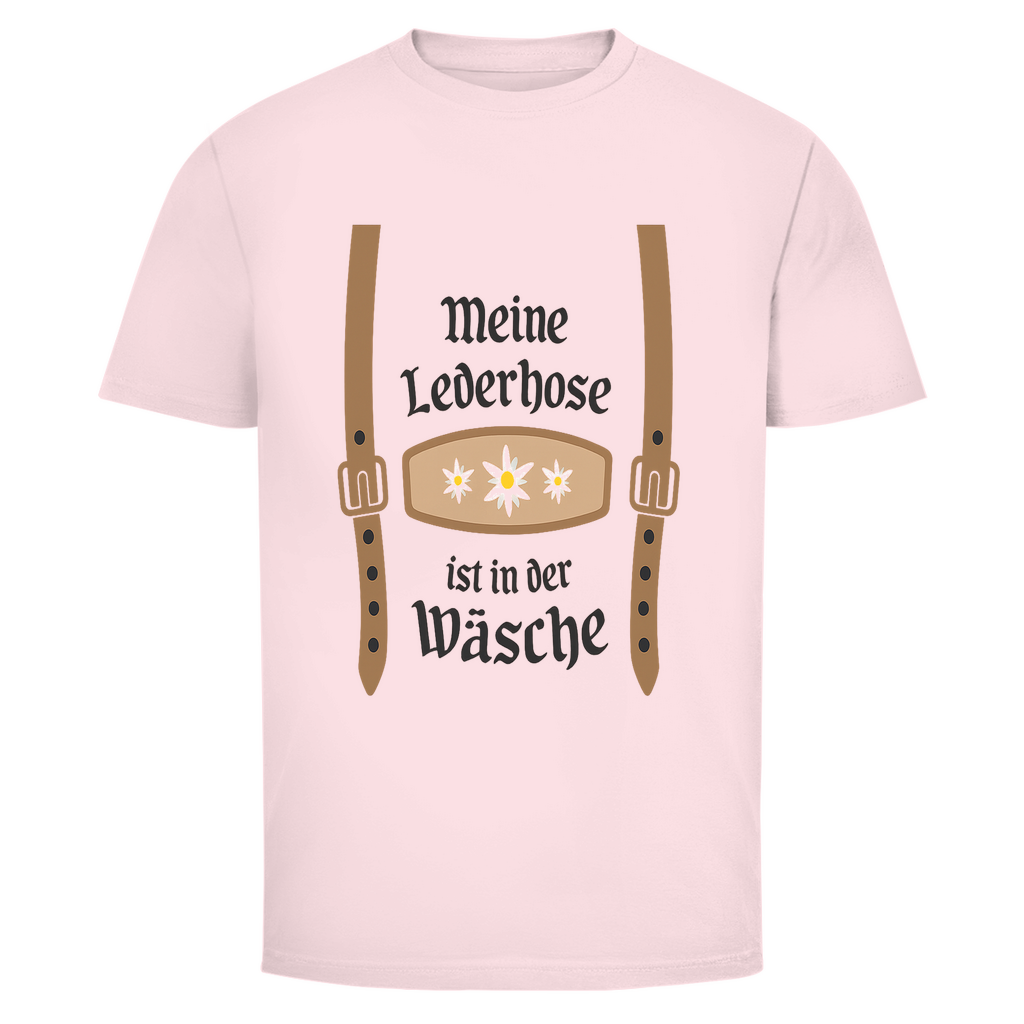 Unisex Wiesn Shirt– „Meine Lederhose ist in der Wäsche“