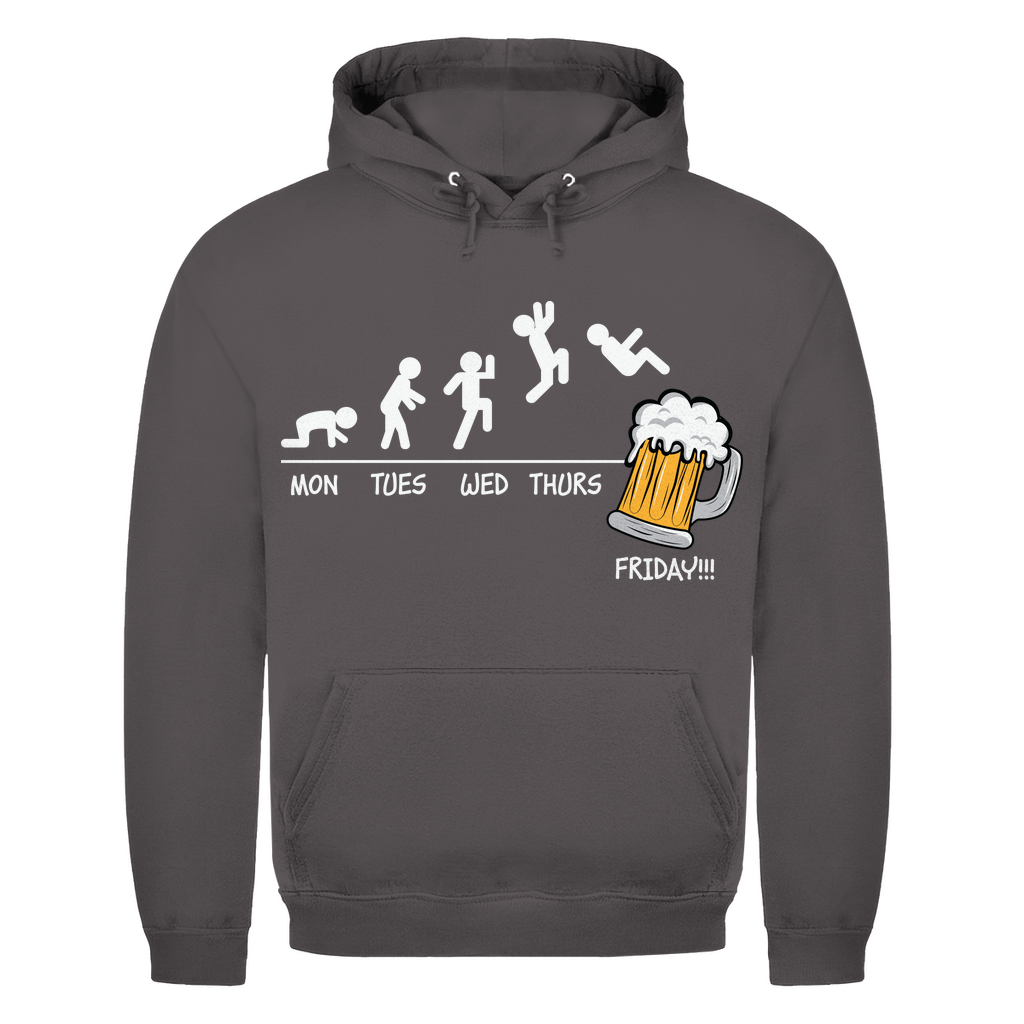 Hoodie Männer– Freitag Bier