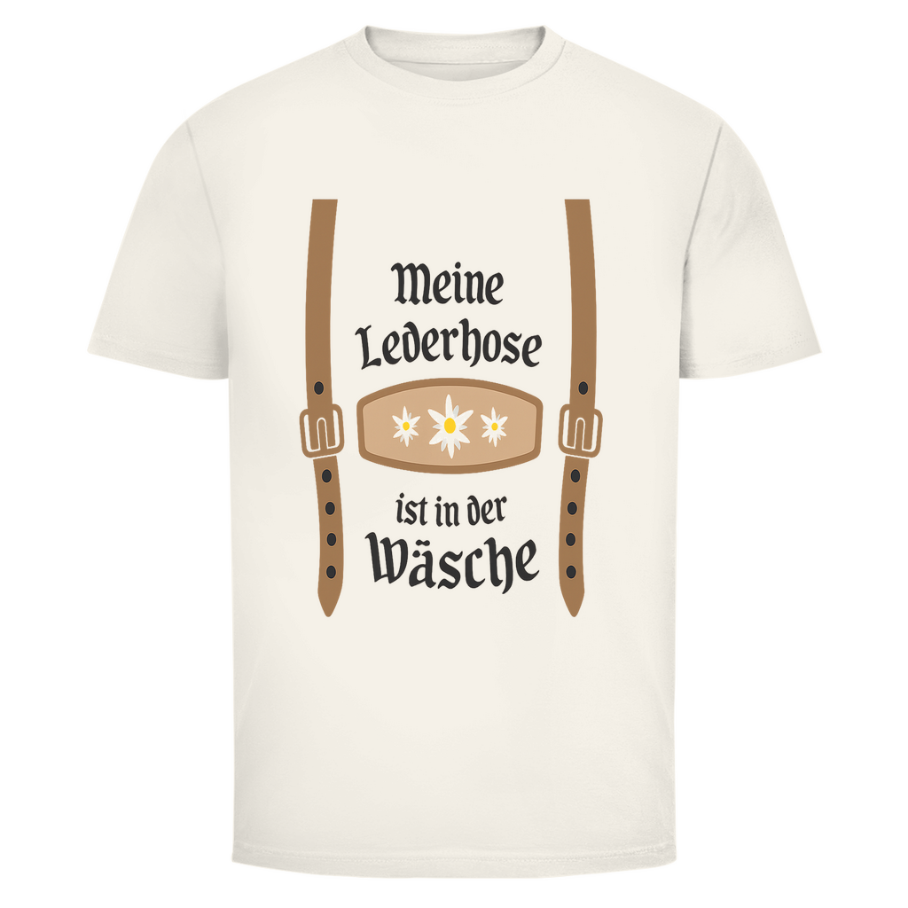 Unisex Wiesn Shirt– „Meine Lederhose ist in der Wäsche“