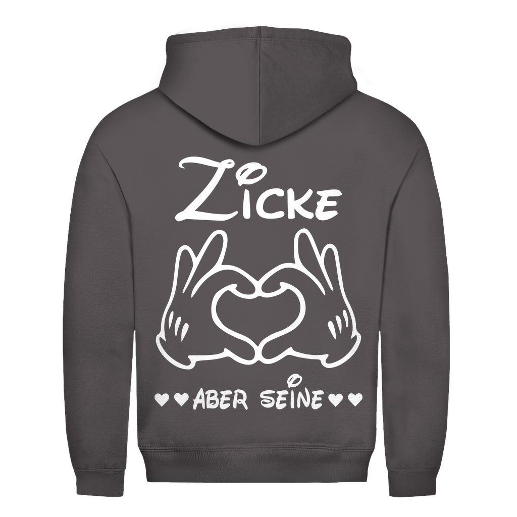 Unisex Hoodie – „Zicke, aber seine“