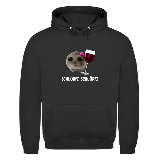 Unisex Hoodie-Wein Schlürfi Schlüfi