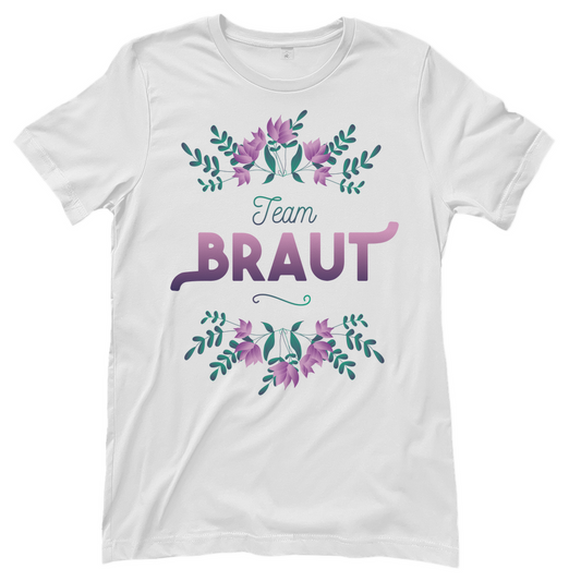 T-Shirt Frauen-Team Braut