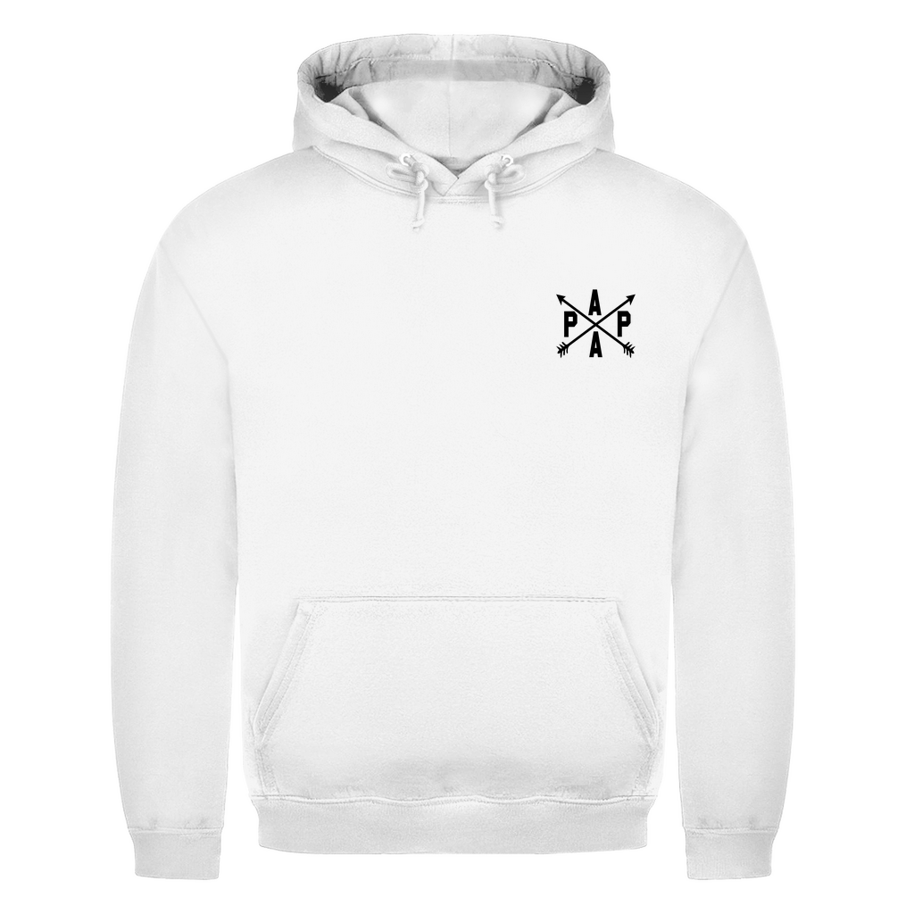 Hoodie Männer– Gekreuzte Pfeile & minimalistisches Design