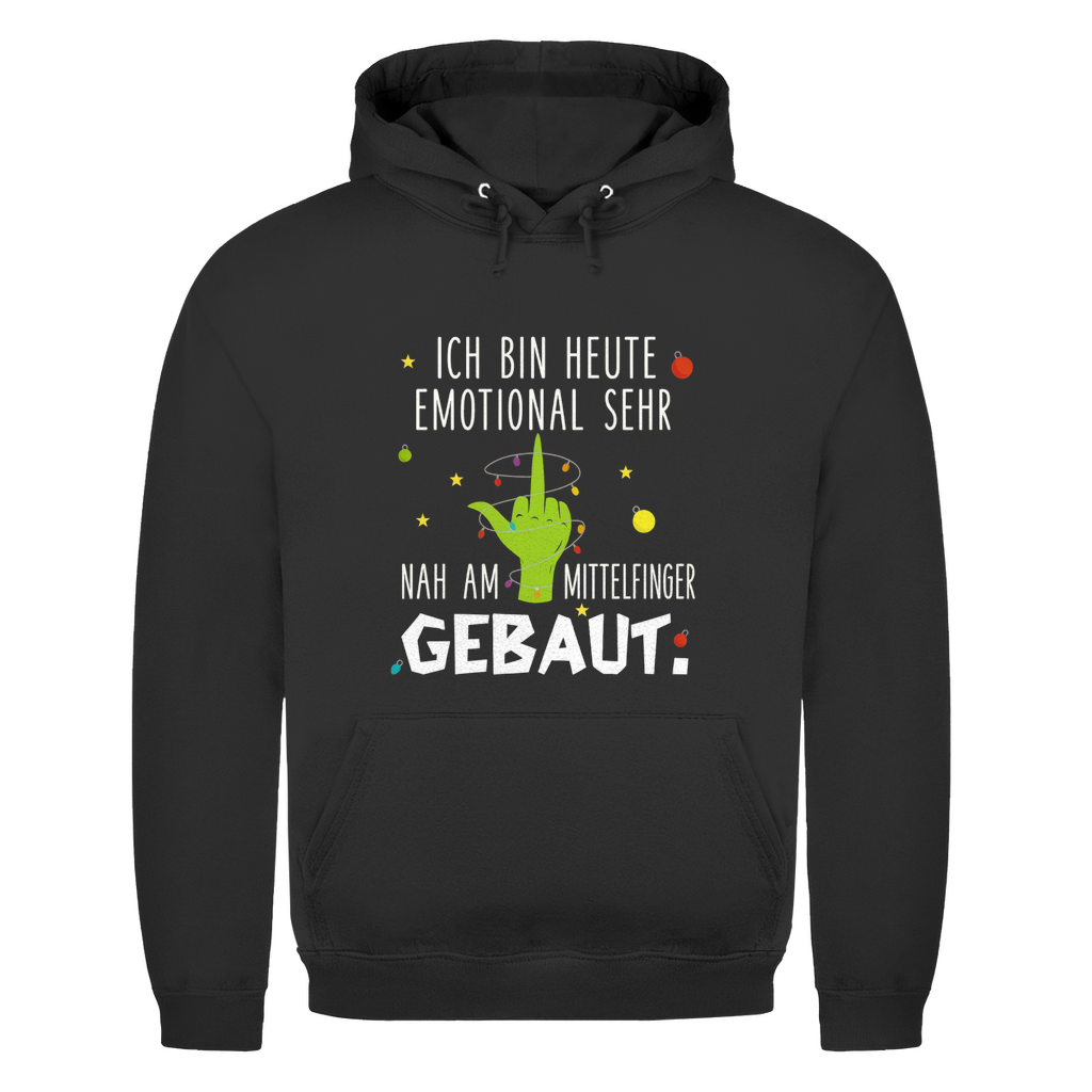 Emotional sehr nah am Mittelfinger | Unisex Hoodie