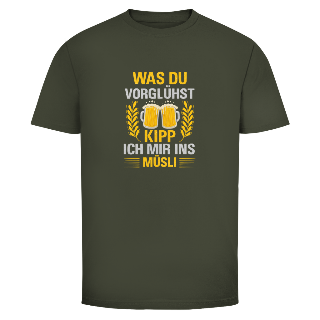 Was du vorglühst | Unisex T-Shirt