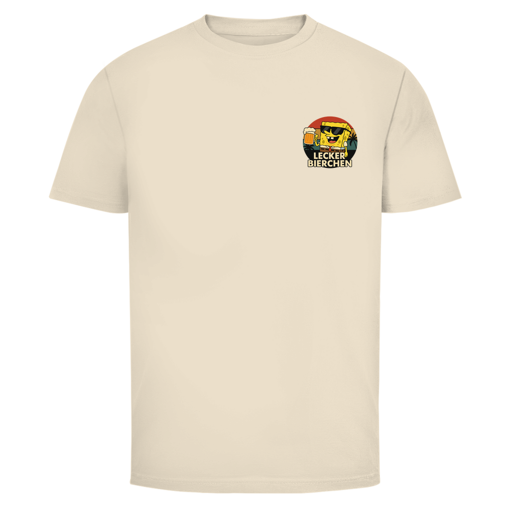 T-Shirt Männer- Lecker Bierchen Minimaslistisch