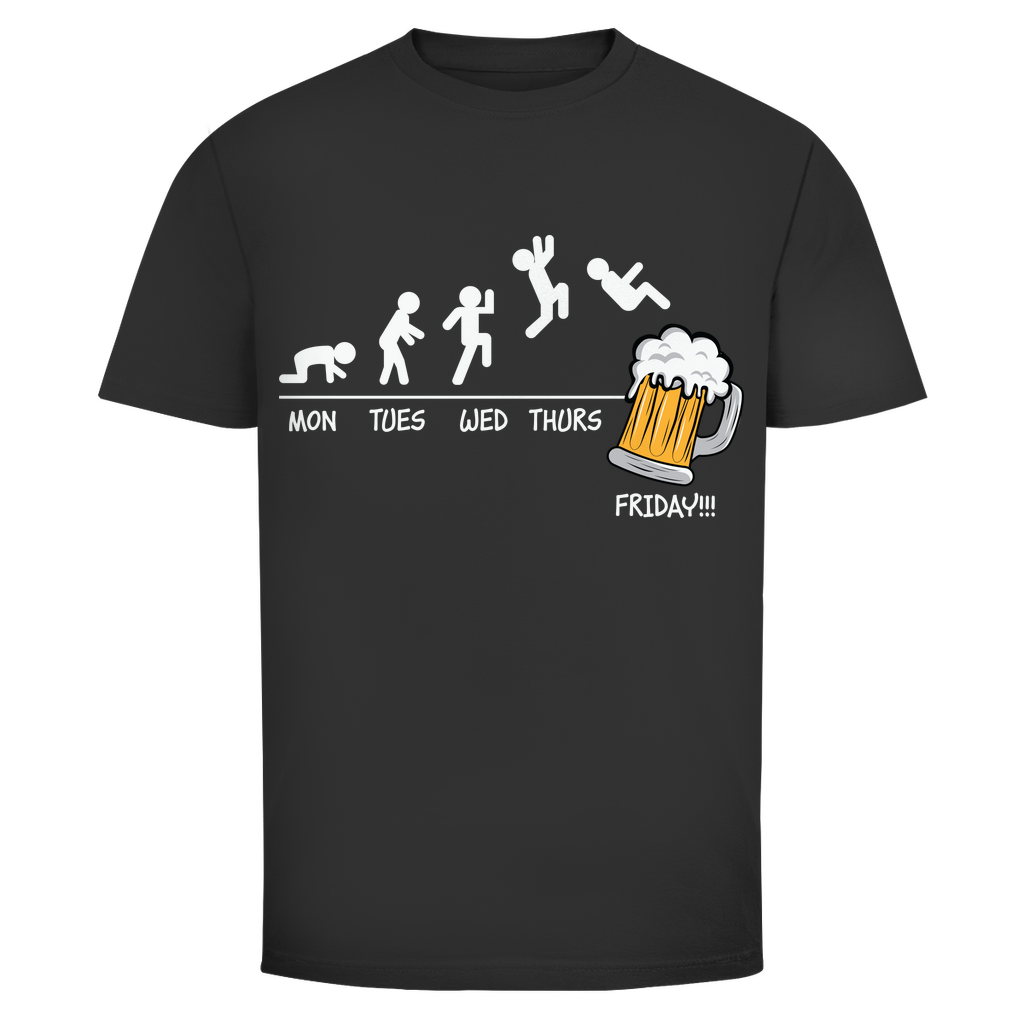 T-Shirt Männer- Friday Bier