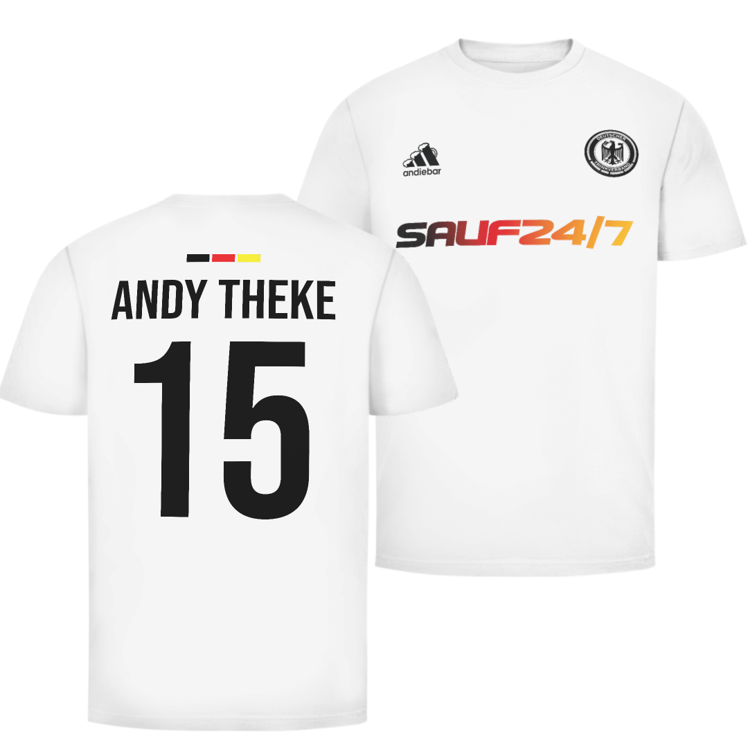 Andy Theke Deutschland Fan Edition beidseitig | Unisex T-Shirt