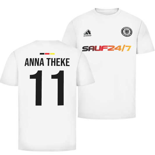 Anna Theke Deutschland Fan Edition beidseitig | Unisex T-Shirt