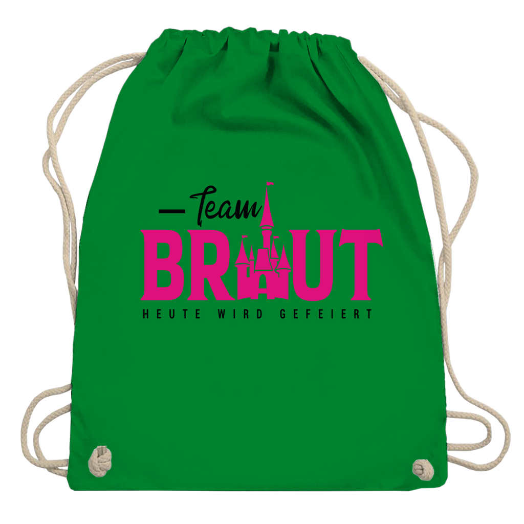 Turnbeutel | Team Braut – Heute wird gefeiert