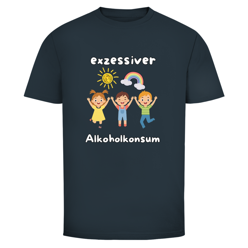 T-Shirt Männer - Exzessiver Alkoholkonsum