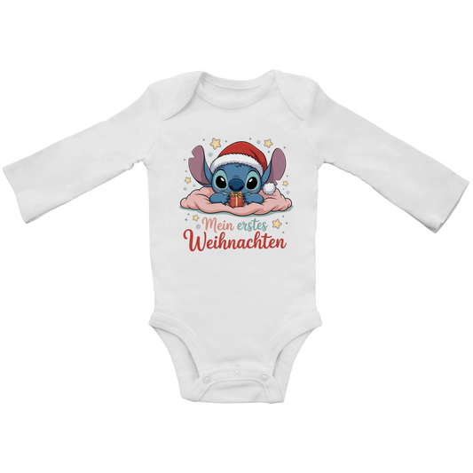 Mein erstes Weihnachten für Jungen | Baby Body Langarm
