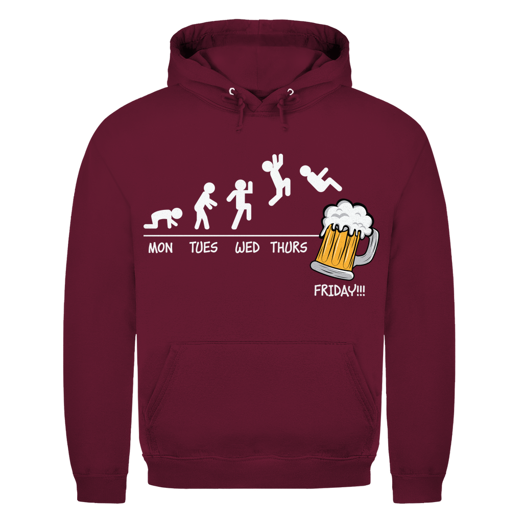 Hoodie Männer– Freitag Bier