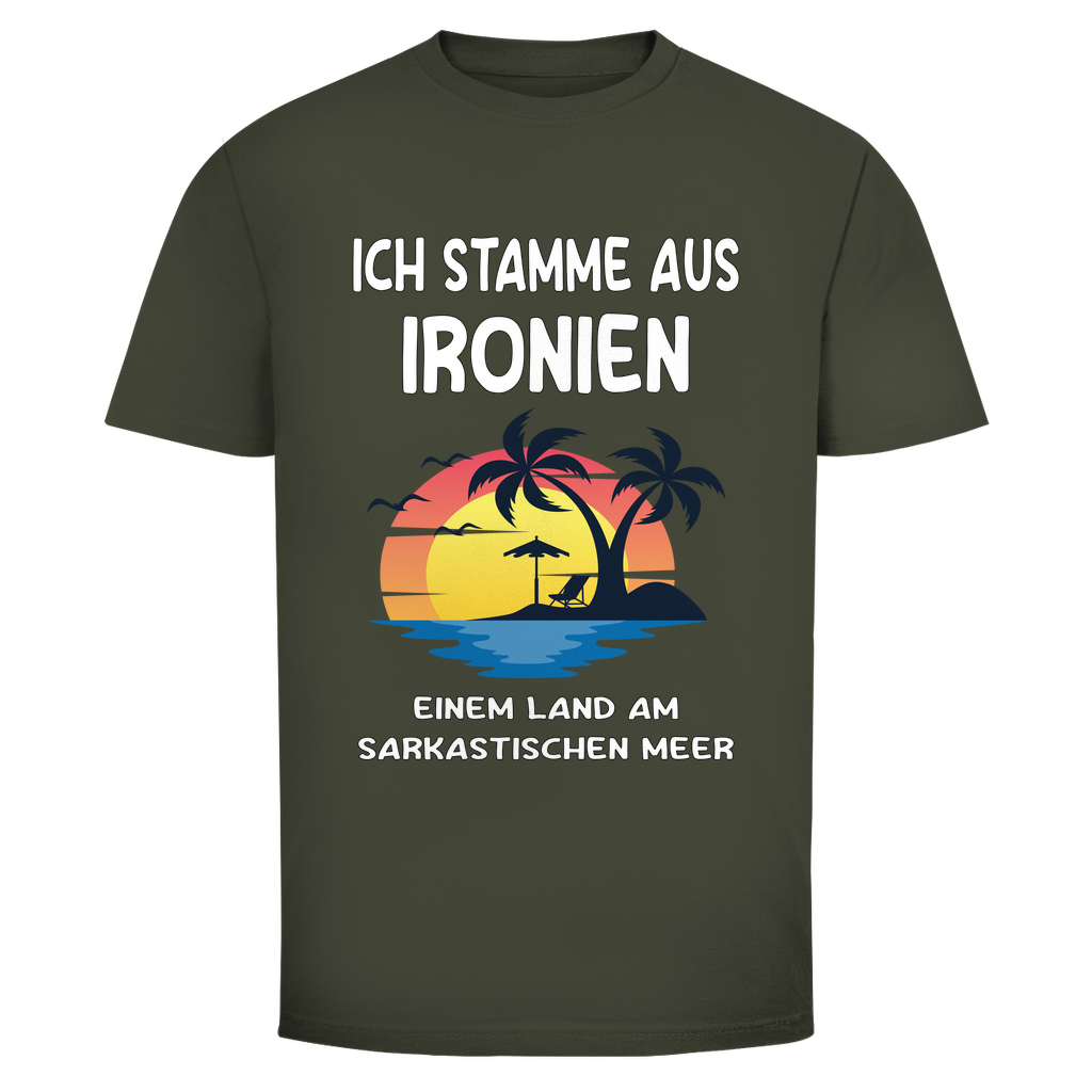T-Shirt Männer- Ich stamme aus Ironien
