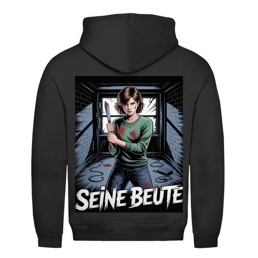 Seine Beute! Rückendruck | Unisex Hoodie