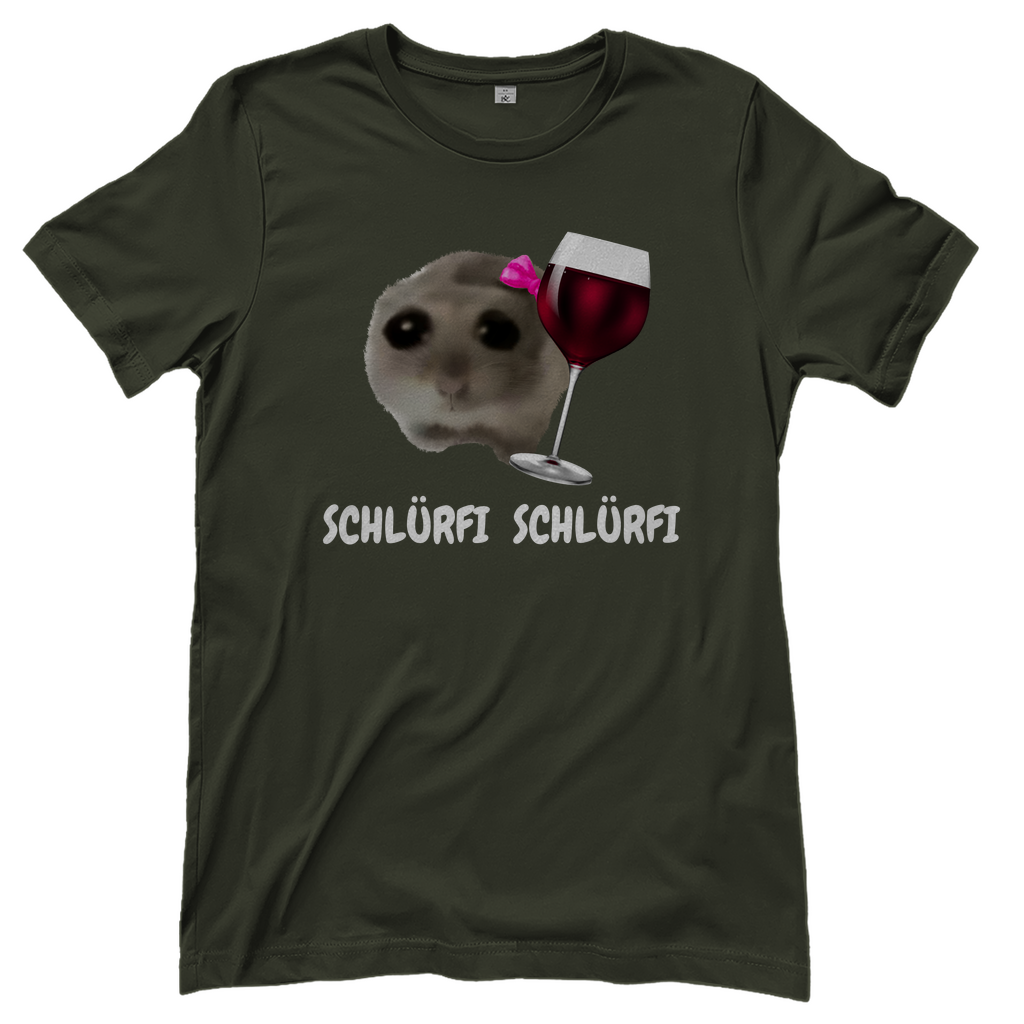 T-Shirt Frauen-Schlürfi Schlürfi