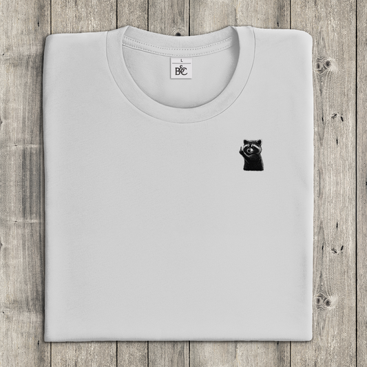 T-Shirt Frauen- Lustiger Waschbär
