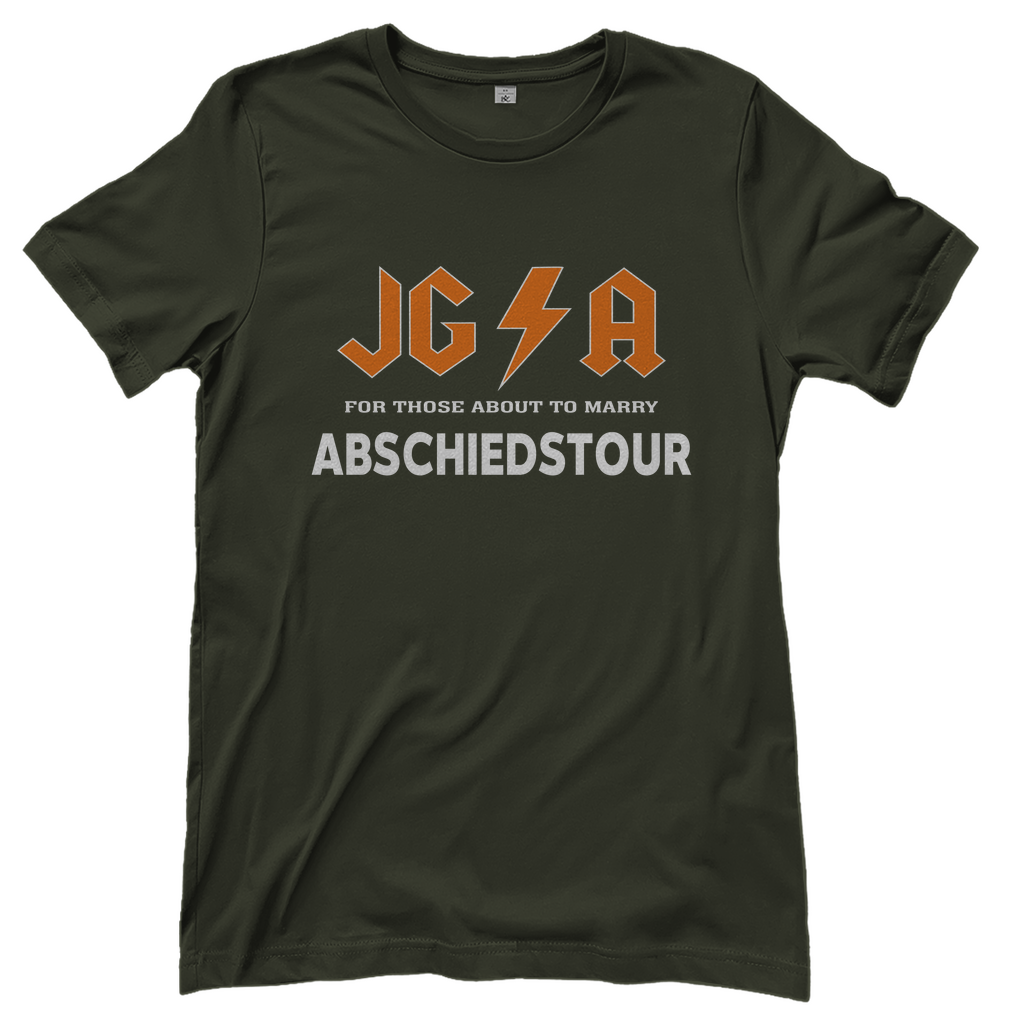 T-Shirt Frauen- JGA Abschiedstour