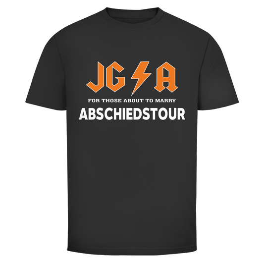 T-Shirt Männer- JGA Abschiedstour