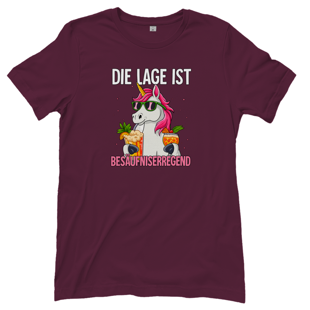 Die Lage ist Besäufniserregend | Premium Frauen T-Shirt