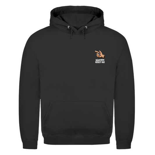 Händchen regelt das Brustdruck | Unisex Hoodie