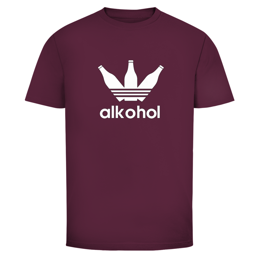 T-Shirt Männer – Alkohol Logo