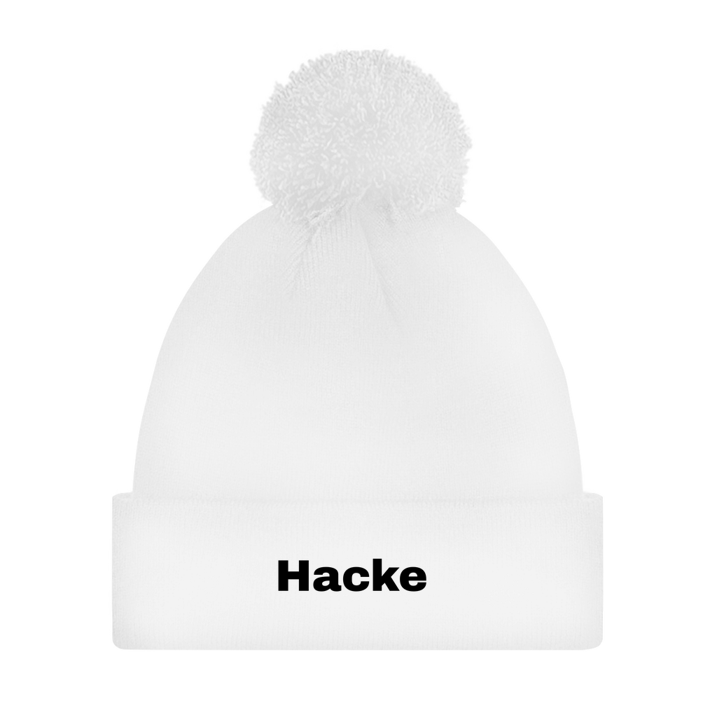 Hacke | Bommelmütze
