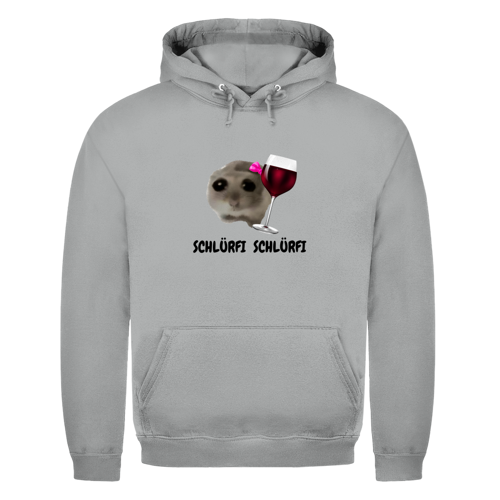 Unisex Hoodie-Wein Schlürfi Schlüfi