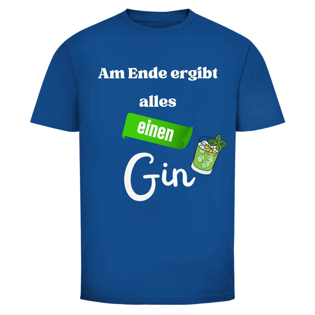 T-Shirt Männer- Gin sei Dank