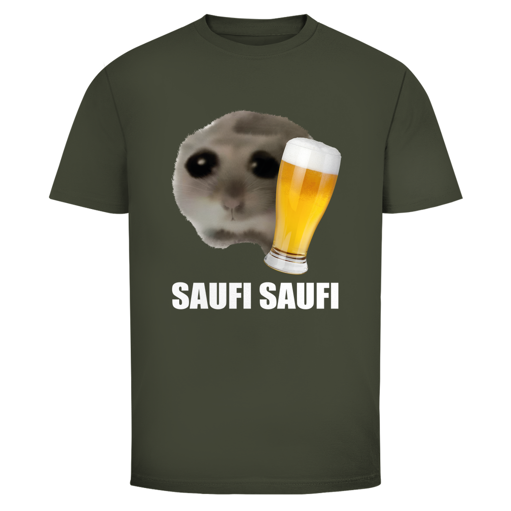 T-Shirt Männer- Saufi Saufi Meme