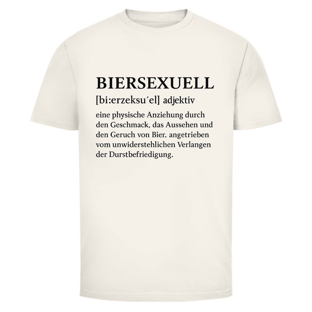 T-Shirt Männer- Biersexuell