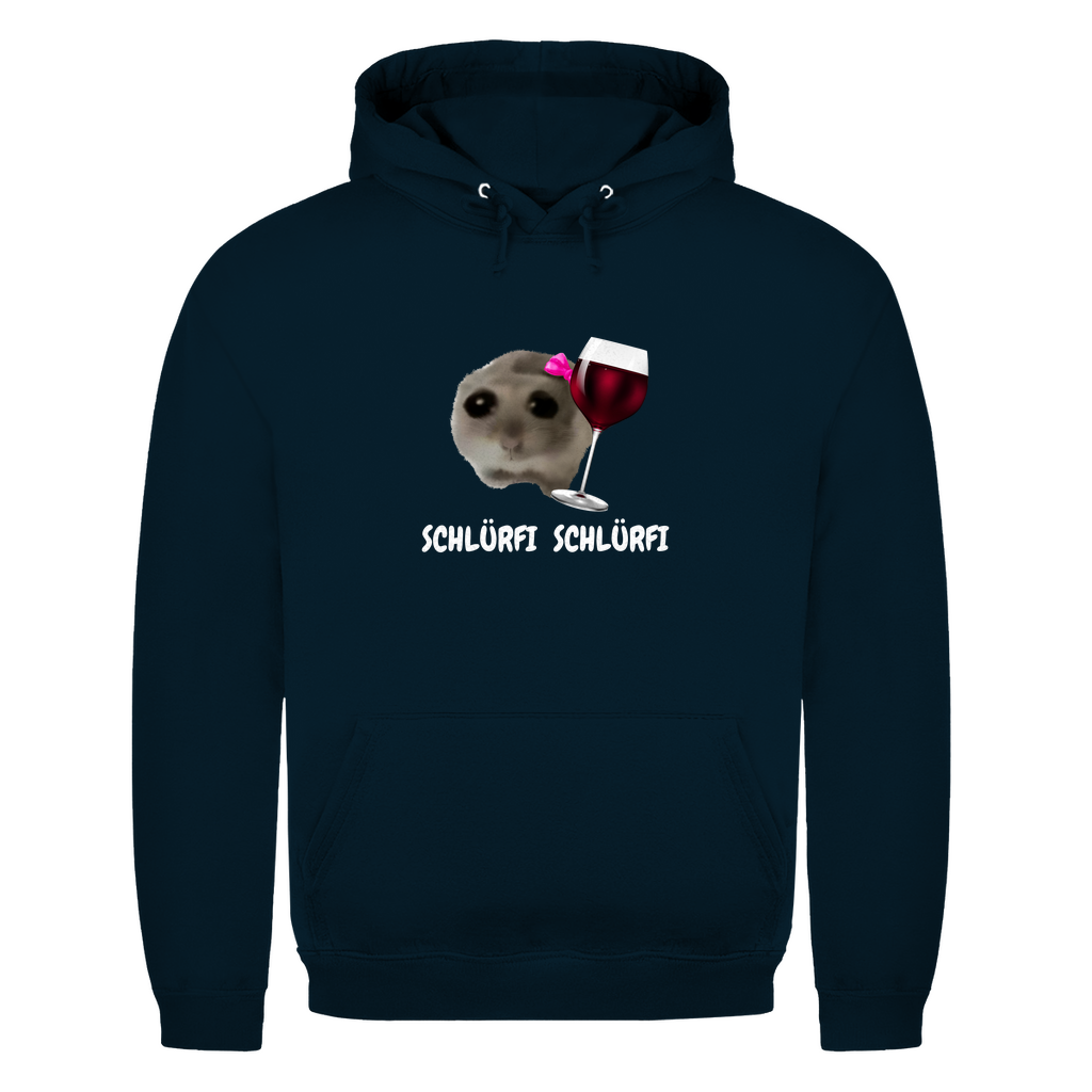 Unisex Hoodie-Wein Schlürfi Schlüfi