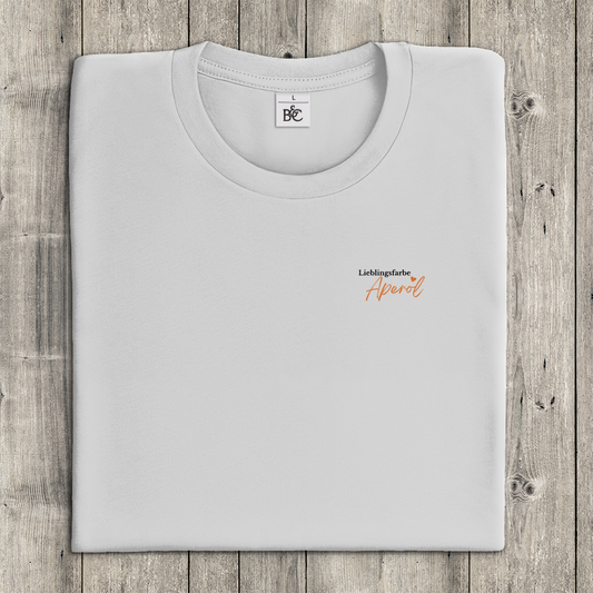 T-Shirt Frauen-Lieblingsfarbe: Aperol