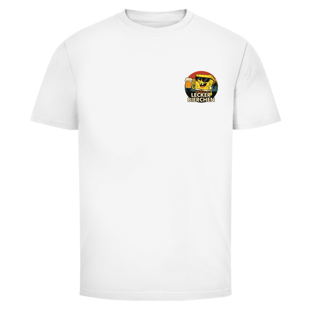 T-Shirt Männer- Lecker Bierchen Minimaslistisch