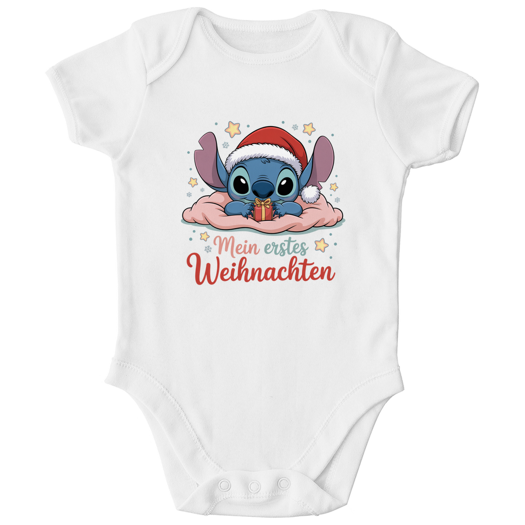 Mein erstes Weihnachten für Jungen | Baby Body Kurzarm