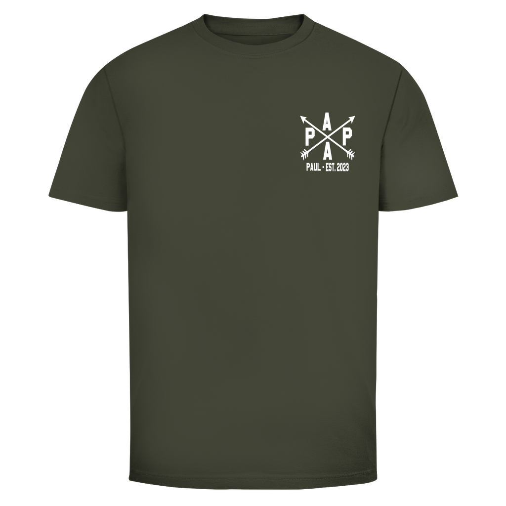 T-Shirt Männer- Personalisiert – mit Name & Jahr
