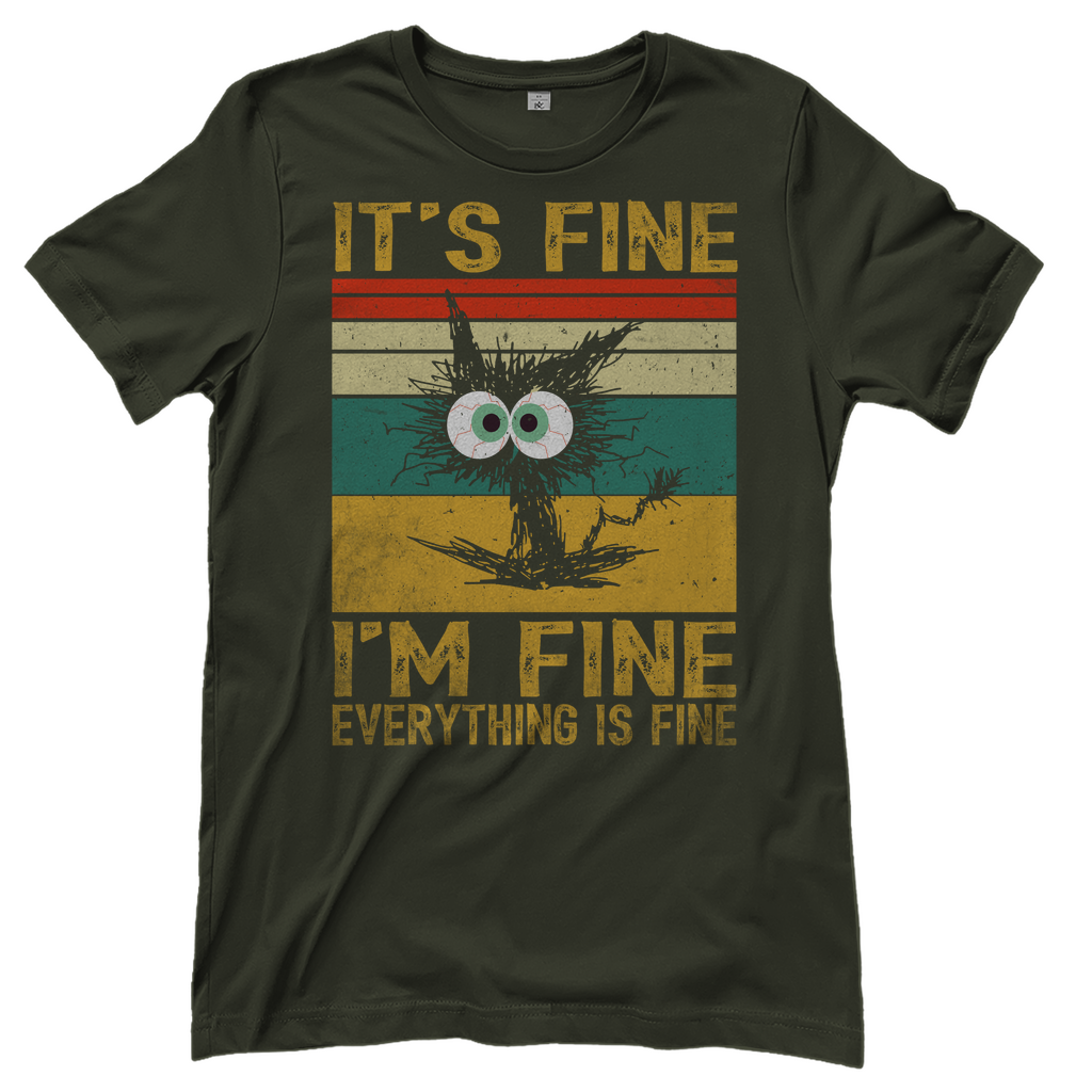 T-Shirt Frauen-It’s Fine I’m Fine