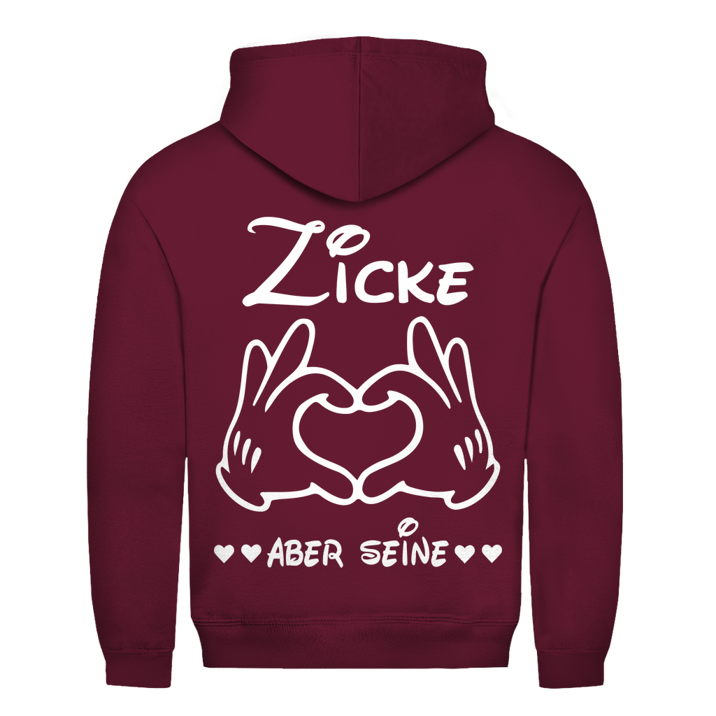 Unisex Hoodie – „Zicke, aber seine“