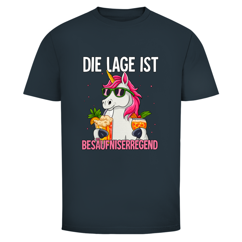 T-Shirt Männer - Die Lage ist Besäufniserregend