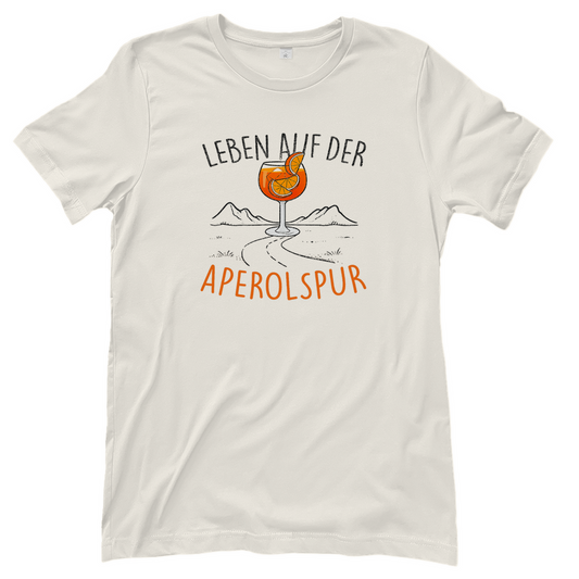 T-Shirt Frauen - Aperolspur