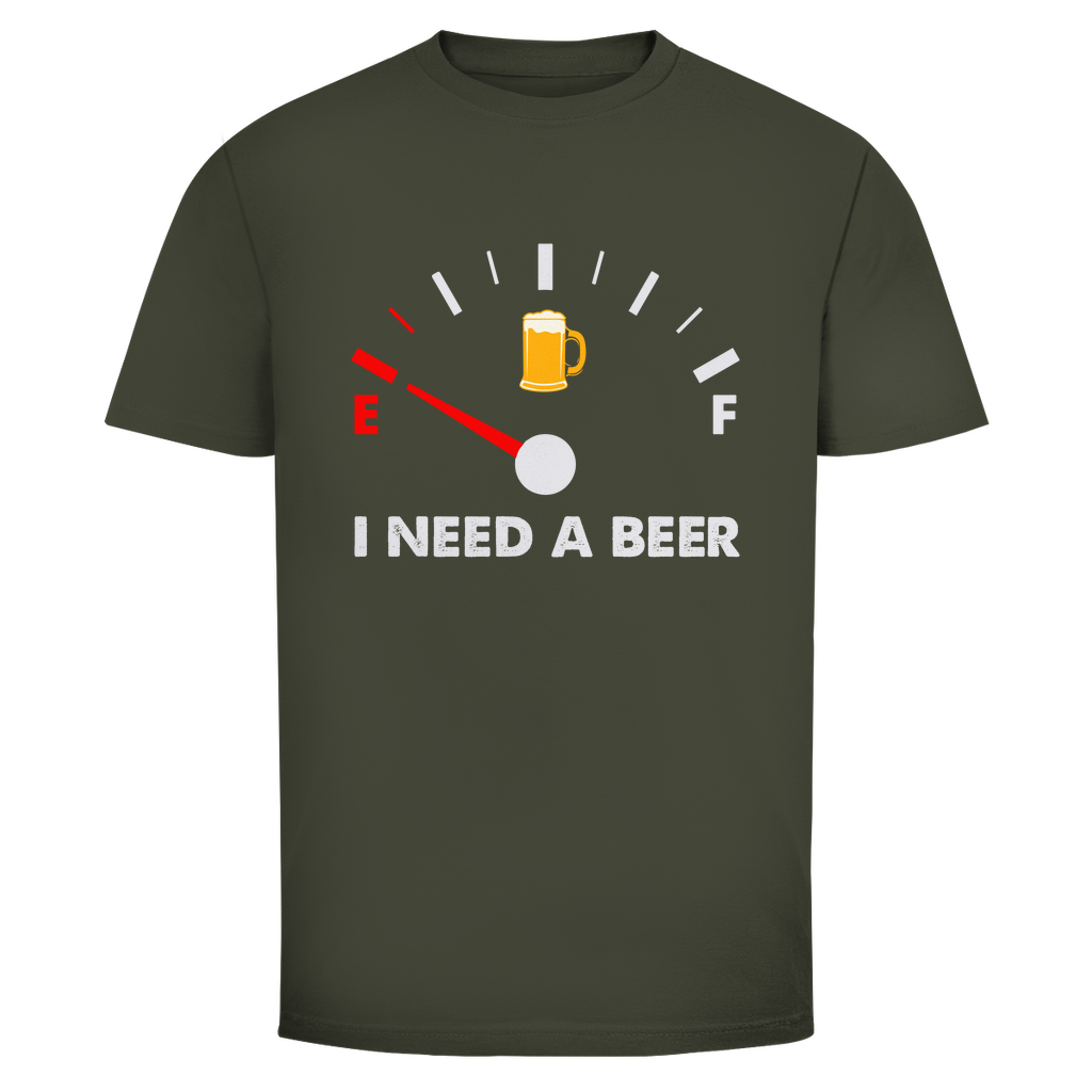 T-Shirt Männer- I Need a Beer