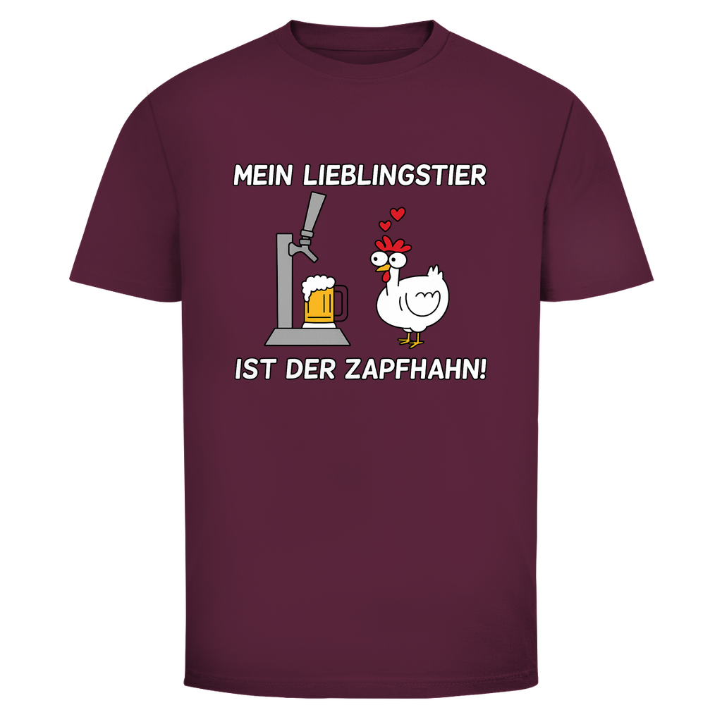 T-Shirt Männer – Mein Lieblingstier ist der Zapfhahn