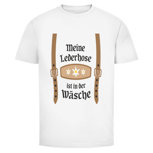 Unisex Wiesn Shirt– „Meine Lederhose ist in der Wäsche“