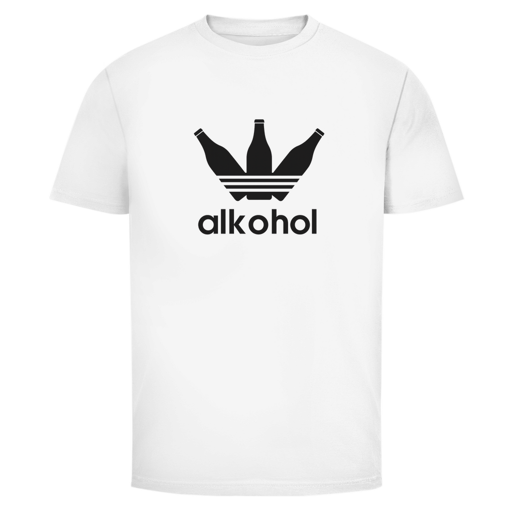 T-Shirt Männer – Alkohol Logo