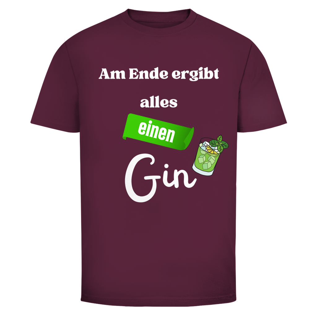 T-Shirt Männer- Gin sei Dank