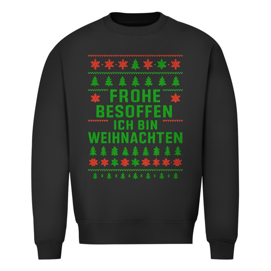 Frohe Besoffen Ich Bin Weihnachten | Ugly Sweater