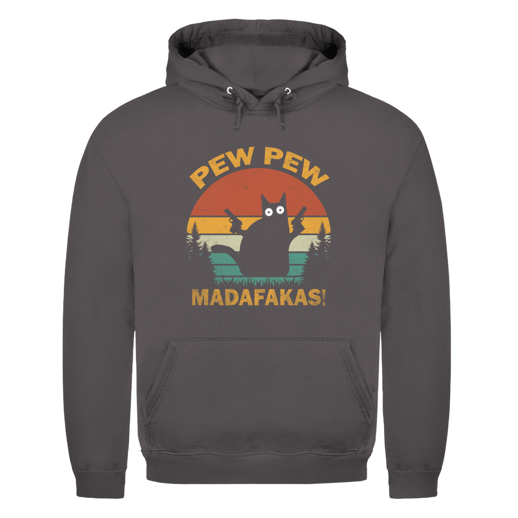 Unisex Hoodie- Pew Pew Madafakas