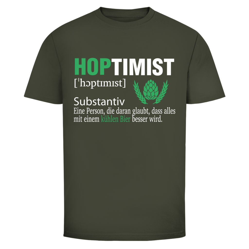 T-Shirt Männer- Hoptimist