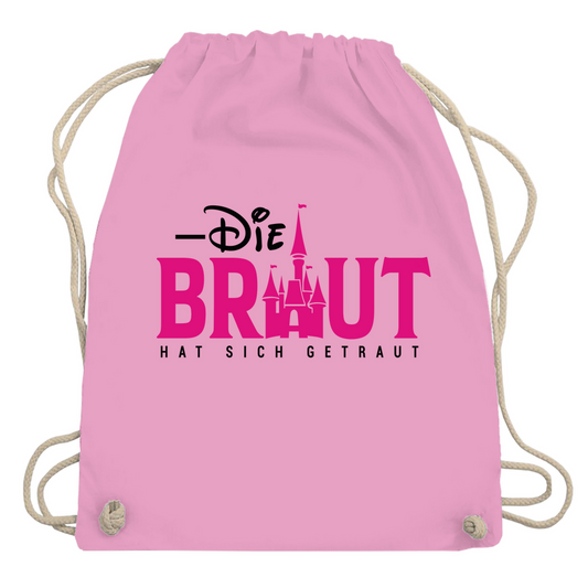 Turnbeutel | Die Braut hat sich getraut